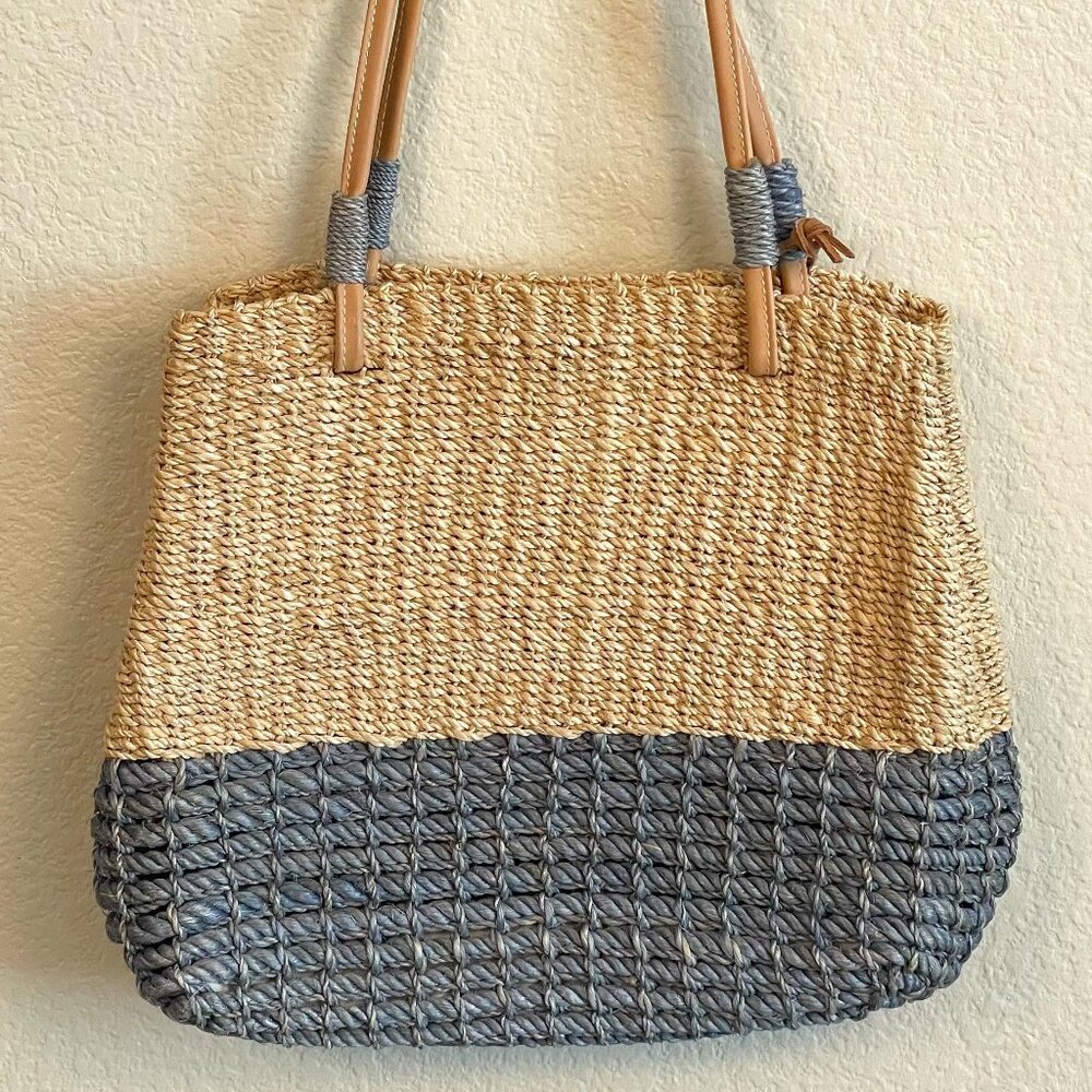 Vintage Nine West Straw Bag